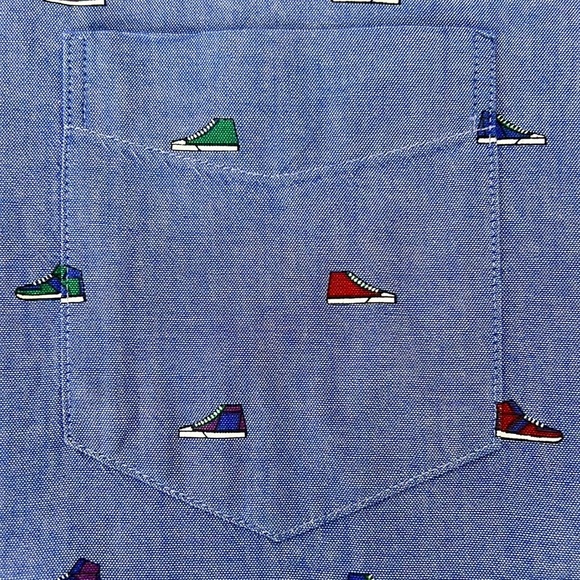 American Eagle Outfitters Mens Unisex Seriously Soft Casual Sneaker Print Shirt - Picture 7 of 9